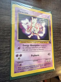 Pokemon Mewtwo TCG Black Star Promos 3 Regular Promo - Image 3