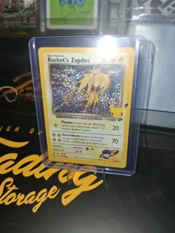 Pokemon TCG Rockets Zapdos Holo Classic Level 34 NM #15/132 Celebrations - Image 4