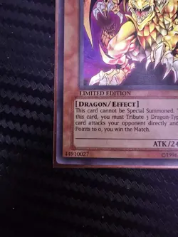 Yugioh Victory Dragon (JUMP-EN011) Secret Rare Limited Edition NM - Image 2