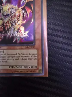 Yugioh Victory Dragon (JUMP-EN011) Secret Rare Limited Edition NM - Image 5