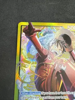 One Piece Monkey.D.Luffy Leader ST29-001 - Image 2