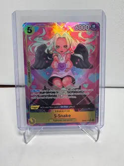 One Piece S-Snake OP08-112 SR Alt Art OP-08 English Two Legends - Image 1