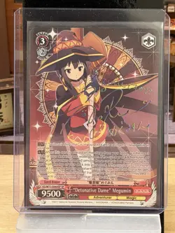 Weiss Schwarz Konosuba “Detonative Dame" Megumin KS/W75-E044SP Re:edit Sig Sp - Image 1