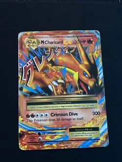 Pokemon TCG Holo Ultra Rare M Charizard EX 13/108 2016 Pokemon Card - Image 1