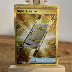Night Stretcher 251/191 Secret Gold Rare Surging Sparks Pokemon Card NM - Image 1
