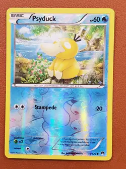 Psyduck Breakpoint 16/122 Reverse Holo Common Card NM Condition Pokemon TCG - Image 1