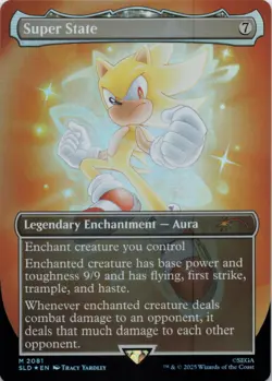 MTG Super State (Rainbow Foil) NM Secret Lair Drop Series M Magic 2081 - Image 1