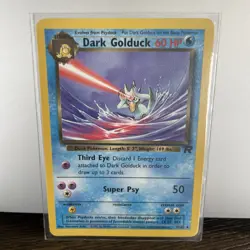 Pokemon TCG Dark Golduck Card 37/82 Team Rocket 1st edition Near Mint - Image 1