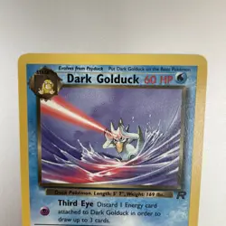 Pokemon TCG Dark Golduck Card 37/82 Team Rocket 1st edition Near Mint - Image 3