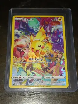 Pikachu - 160/159 - Pokemon Crown Zenith Sword & Shield Secret Rare Card NM - Image 1