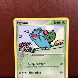 Ivysaur 34/100 Crystal Guardians Pokemon Card Non-Holo - Image 2