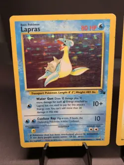 Pokemon TCG Fossil Set Holo Rare Lot 3x Cards -- WOTC Era VTG 1999 - Image 2
