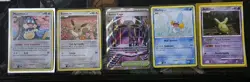 Lot Of Vintage Pokemon Cards And A Full Art. - Image 1
