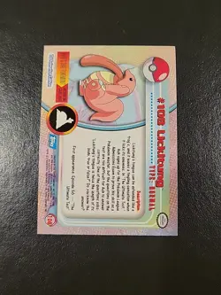 LP! HOLO Foil #108 Lickitung - Series 2 Topps TV Animation Pokemon Card - Image 2