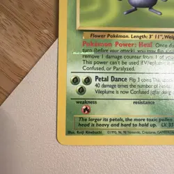 Vileplume 31/64 Unlimited Non-Holo Jungle Pokemon Card LP - Image 2