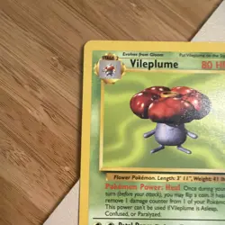 Vileplume 31/64 Unlimited Non-Holo Jungle Pokemon Card LP - Image 5