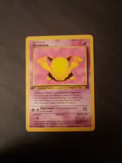 Pokemon Card TCG Drowzee 1st Edition Team Rocket /82 Excellent Condition VLP. - Image 4