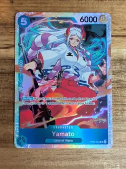 Yamato OP13-054 SR NM – Carrying On His Will – ONE PIECE Card Game JP - Image 1