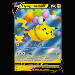 Flying Pikachu V | 006/025 | Pokemon Celebrations, Holo Ultra Rare Card, 2021 - Image 1
