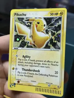 Pikachu 012 Black Star Promo 2003 EX Series Collector's Tin Holo Pokemon Card - Image 4