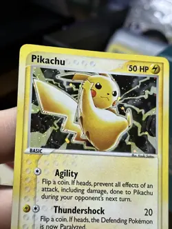 Pikachu 012 Black Star Promo 2003 EX Series Collector's Tin Holo Pokemon Card - Image 5