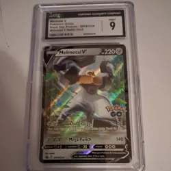 Melmetal v SWSH224 Sword & Shield Promo Holo Pokemon TCG Card Cgc 9 - Image 1