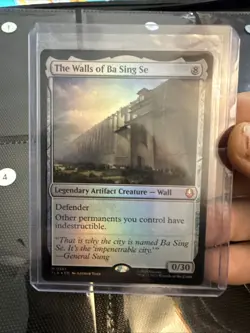 MTG - The Walls of Ba Sing Se - TLA (NM+) Avatar Magic the Gathering Z1 - Image 1