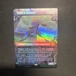 Krang & Shredder (Showcase) 0245 - TMT Teenage Mutant Ninja Turtles MTG NM - Image 1