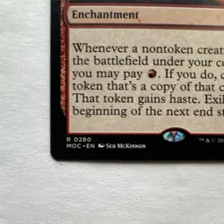 Flameshadow Conjuring - March of the Machine Rare Enchantment Red 280 2023 - Image 5