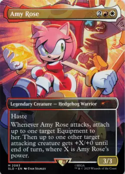 MTG Amy Rose NM Secret Lair Drop Series M Magic 2083 - Image 1