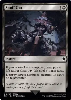 Snuff Out Commander: Final Fantasy 285 MTG Near Mint - Image 1