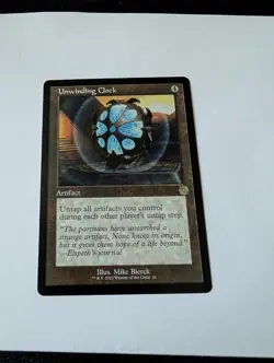 MTG - Unwinding Clock #61 - Regular - BRR The Brothers' War Retro Artifacts - Image 1