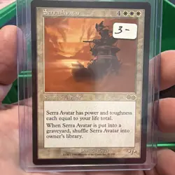 Serra Avatar Urza's Saga Regular Magic The Gathering MTG - Image 1