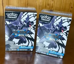 Pokemon Scarlet & Violet Black Bolt Booster Bundle Lot of 2 Factory Sealed - Image 1
