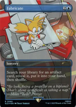 MTG Fabricate (Rainbow Foil) NM Secret Lair Drop Series R Magic 2090 - Image 1
