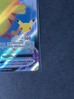 Pokemon TCG Surfing Pikachu VMAX 009/025 Celebrations 25th Anniversary - Image 5