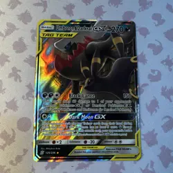 Pokemon Umbreon & Darkrai GX TAG TEAM Ultra Rare 125/236 SM Unified Minds Holo … - Image 1