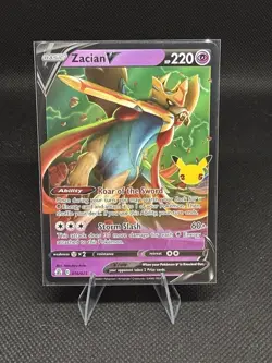 Pokemon TCG - Zacian V 016/025 - Celebrations - Ultra Rare - NM - Image 1