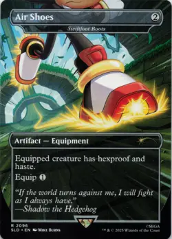 MTG Air Shoes - Swiftfoot Boots NM Secret Lair Drop Series R Magic 2096 - Image 1