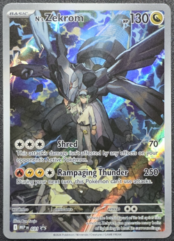 N's Zekrom 31 Black Star Promo Pokemon Ascended Heroes NM - Image 1