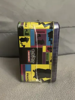 Pokemon TCG: Detective Pikachu Collectors Treasure Chest Lunch Tin (2019) SEALED - Image 4