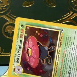 Pokemon TCG Erika's Vileplume Gym Heroes 5/132 Holo 1st Edition Holo Rare LP + - Image 3