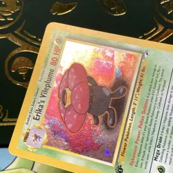 Pokemon TCG Erika's Vileplume Gym Heroes 5/132 Holo 1st Edition Holo Rare LP + - Image 4