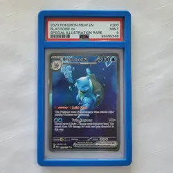 🔥 Pokemon TCG 🔥 Blastoise ex #200 🔥 MEW - 151 - 200/165 SIR 🔥 PSA 9 MINT 🔥 - Image 1