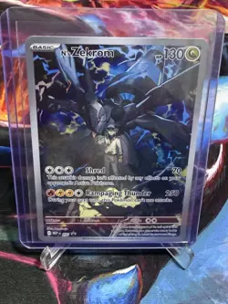 N’s Zekrom 031 Black Star Promo Ascended Heroes ETB Promo Pokemon NM - Image 2