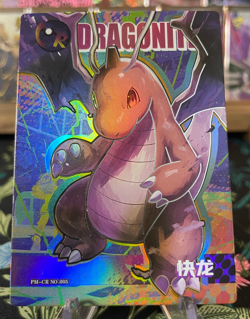 Dragonite PM-CR NO. 005 Non-TCG Pokemon Eif Origin 3.0 - Image 1