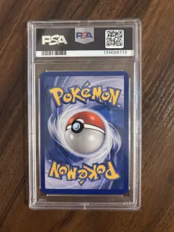 Pokemon Honchkrow LV.X Secret Wonders 132/132 Holo Ultra Rare PSA 6 - Image 2