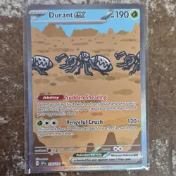 Pokemon Durant EX 236/191 Sv08: Surging Sparks Illustration Rare Holo English - Image 1