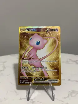 Pokemon TCG Mew EX 205/165 Scarlet & Violet 151 Gold Hyper Rare - Image 1