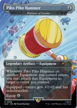 MTG Piko Piko Hammer - Hammer of Nazahn Normal NM Secret Lair Drop Series R Magi - Image 1